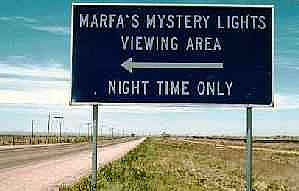 Le luci fantasma di Marfa