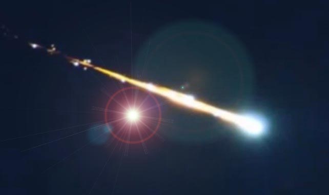 Ufo Intercetta Meteorite Sulla Russia Evitando La Catastrofe Video 