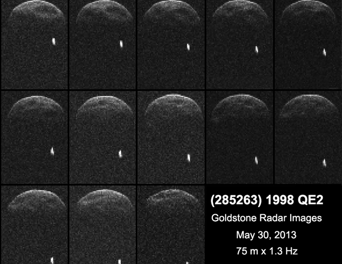 Scoperta eccezionale della Nasa, 1998 QE2 è in realtà un asteroide binario!