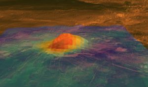 La sonda Venus Express dell’ESA rileva vulcani attivi su Venere