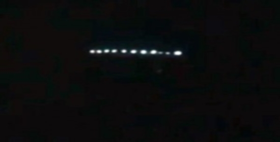 Ripreso Ufo in Perù durante l'eclissi lunare