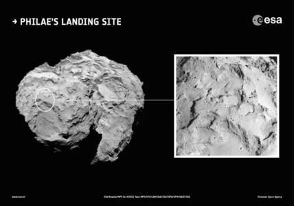 Missione Rosetta: l'Esa ha scelto il sito di atterraggio di Philae