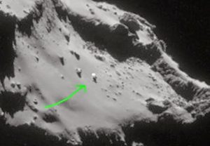 Rosetta avvista Ufo sulla cometa 67P Churyumov Gerasimenko