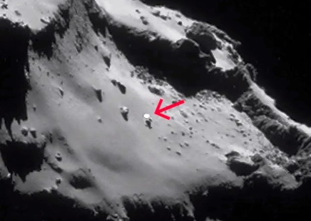 Rosetta avvista Ufo sulla cometa 67P Churyumov Gerasimenko