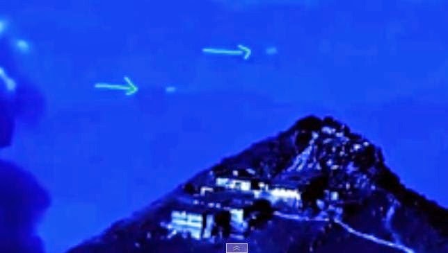 Filmati due Ufo durante l'eruzione del vulcano giapponese Ontake