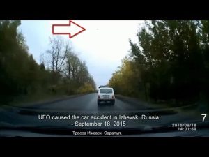Incidente stradale causato da un Ufo