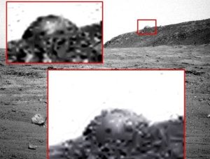 Il rover Opportunity fotografa una cupola su Marte
