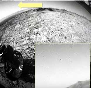 Nuovo oggetto non identificato avvistato su Marte
